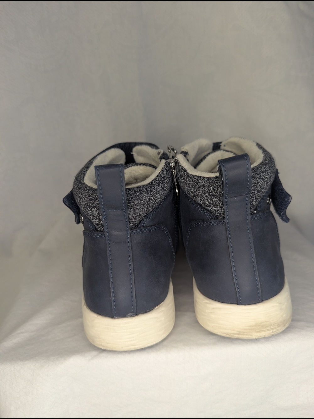 🌈Sporto Navy Gray High-Top Sneakers - Picture 9 of 10